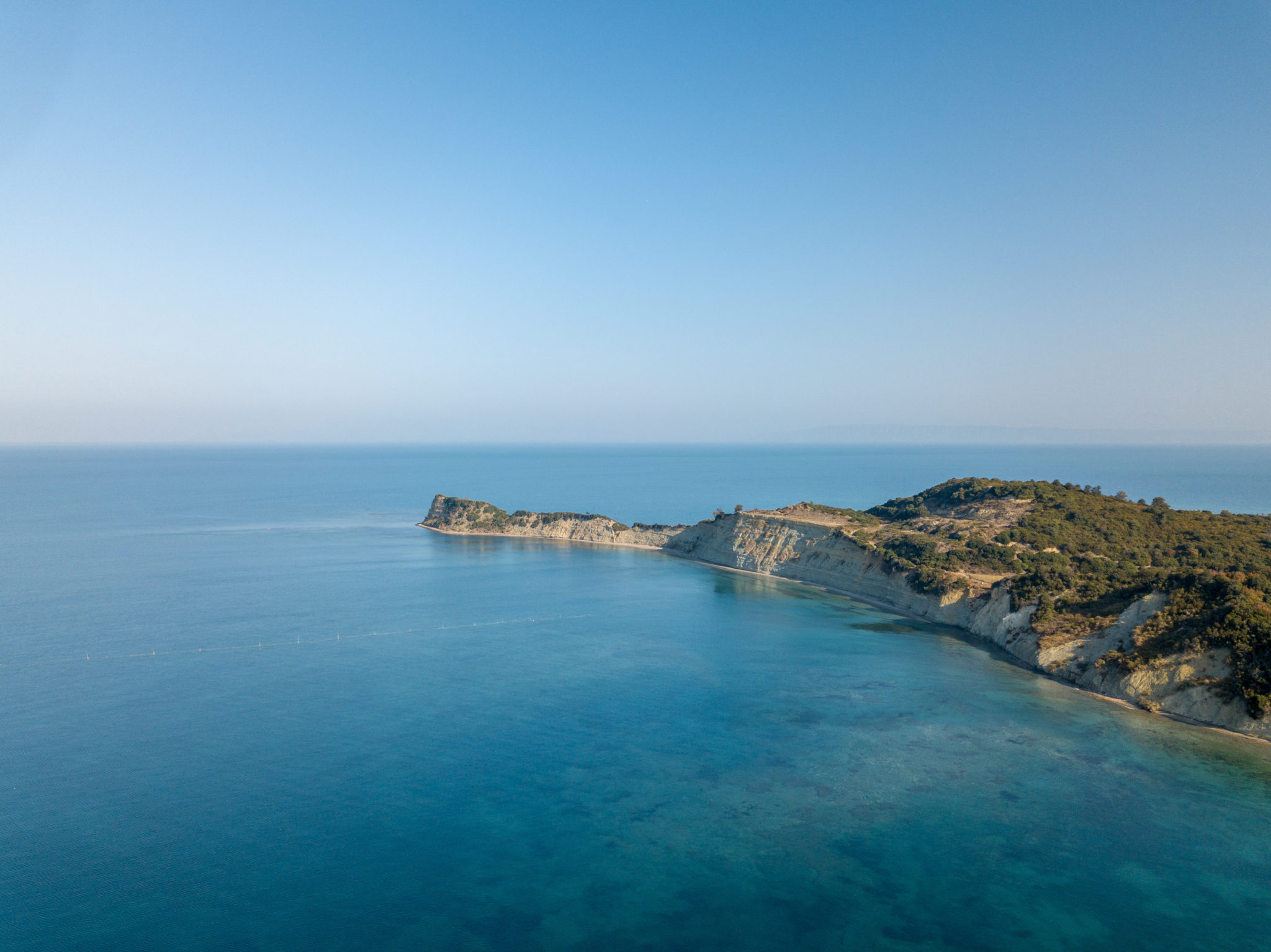 Das Kap Rodon in der Nähe von Durrës